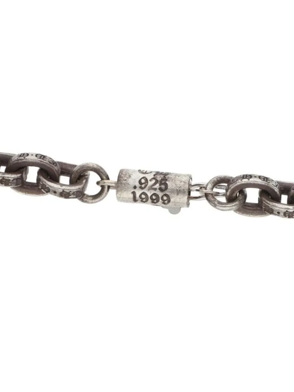 Chrome Hearts Paper Chain 20 Silver Necklace